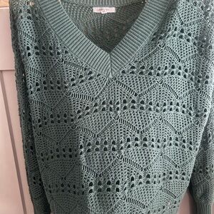 Maurice’s Green Knit Sweater